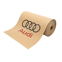 Audi Baskılı Oto Kağıt Paspas 500 Adet Rulo
