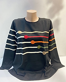 ÇİZGİLİ TRİKO BLUZ