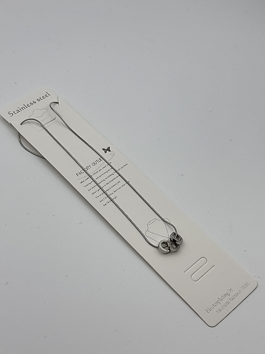 Minimal Çelik Kolye