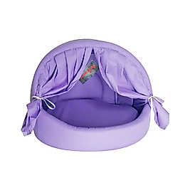 Petpretty Perdeli Kedi Yuvası Mor (40 x 50 x 36 cm)