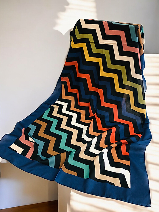 DESENLİ POLYESTER ŞAL DESEN-1