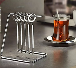 ŞHN OSLO STANDLI ÇAY KAŞIĞI GÜMÜŞ