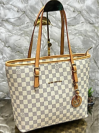 Louis Vuitton - Üstten fermuarlı Tote çanta