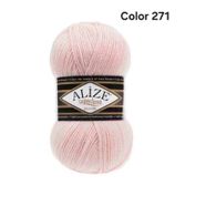 ALİZE SUPERLANA KLASİK COLOR 271-PEMBE İNCİ