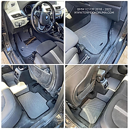 Bmw X2 F39 2018 - 2022 Kasa Akıllı Premium Eva Oto Paspas (Aksesuarlar Fiyata Dahil Değildir)