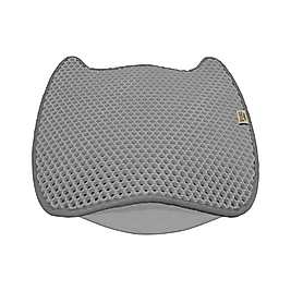 Cattie Fonksiyonel Gri Kedi Tuvalet Paspası 50 x 50 cm