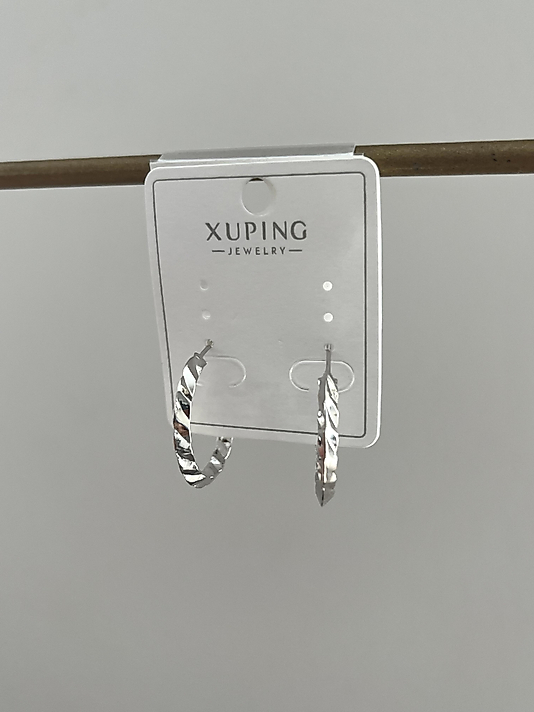 Xuping Silver Halka Küpe