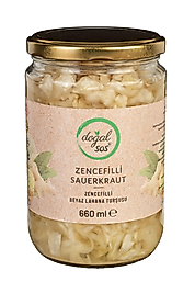 Zencefilli Sauerkraut (Zencefilli Lahana Turşusu)