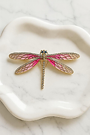 Pembe Yusufçuk Broş