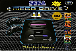Sega Mega Drive 2 48 Oyunlu Efsane Retro Oyun Konsolu 16-Bit Çift Kol