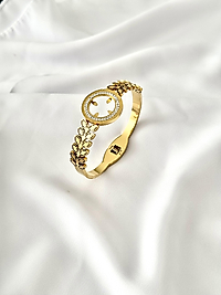 Çeyreklik Kelepçe Bileklik Gold