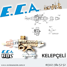 Eca Kelepceli 21 S Pilotlu Gaz Vanası