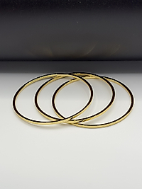 Üçlü Ajda Bileklik 65 mm Gold