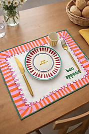 Sloganlı Amerikan Servis