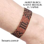 AKREP BİLEKLİK KAHVE