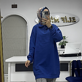 My Ctiy Polo Yaka Sweet Saks Mavi