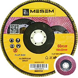 MEŞEM FLAP DİSK ZIMPARA 115 X 22 mm 80 KUM