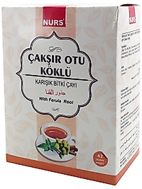 ÇAKŞIROTU KÖKÜ ÇAY 42 Lİ KAR. BİTKİ SÜZ.POŞET