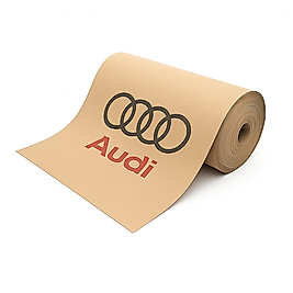 Audi Baskılı Oto Kağıt Paspas 500 Adet Rulo