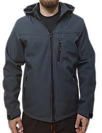 Softshell Mont Füme Antresit Gri