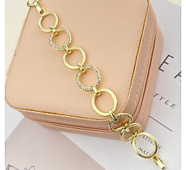 Taşlı  Halka bileklik