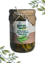 ŞAKİR AMCA KÖZLENMİŞ BALIK BİBER TURŞUSU 550GR