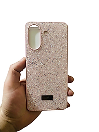 Redmi 13C Taşlı Telefon Kılıfı Pembe