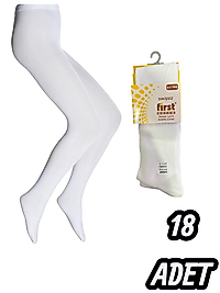 Bebe First Dikişsiz Kilotlu Çorap 18 Adet
