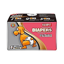 Hushpet Dişi Köpek Bezi XS 12'li