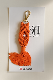 El Yapımı Makrome Anahtarlık – İnci Detaylı | Söz, Nişan, Nikah Hediyelik (KARTLI) 10 Adet