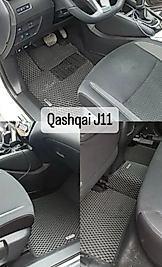 Nissan Qashqai J11 Akıllı Premium Eva Oto Paspas (Aksesuarlar Fiyata Dahil Değildir)