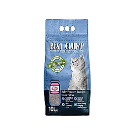 Best Clump Bebek Pudralı İnce Taneli Bentonit 10 lt Kedi Kumu