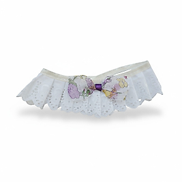 Kelebek Dokunuşu – Fisto Kumaşlı Organze Fiyonklu Pet Yaka | FEDD’s Pet Style