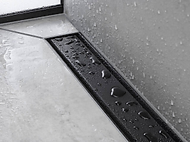 50 Cm Flowzen Siyah Düz Izgaralı