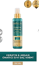 Bioxcin Keratin & Argan Onarıcı Sıvı Saç Bakım Kremi 150 ml - Yıpranmış Ve Hassas Saçlar