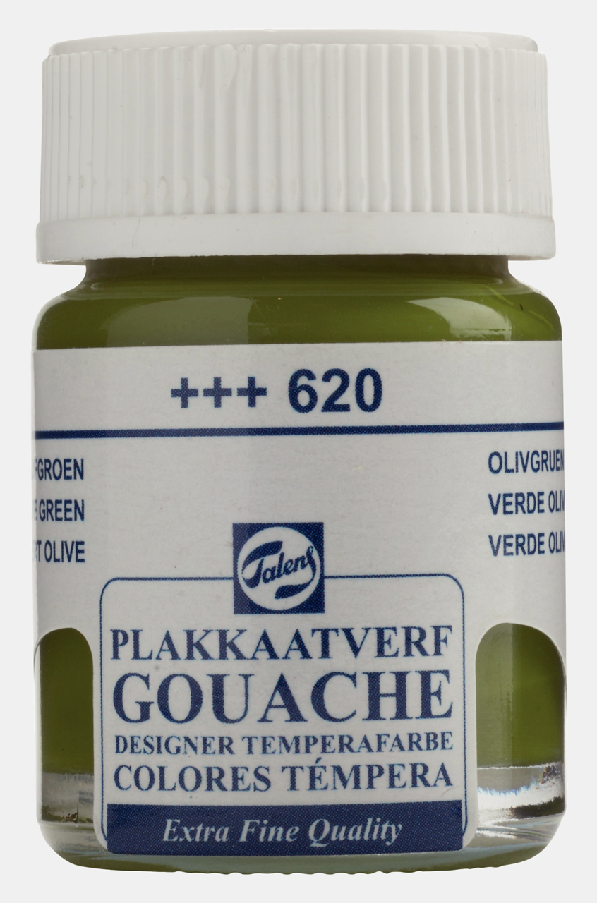 Talens Guaj Boya 16 ML 620 - Olive Green
