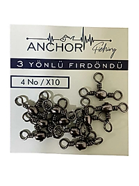 Anchor 3 Yönlü Fırdöndü 10 lu paket