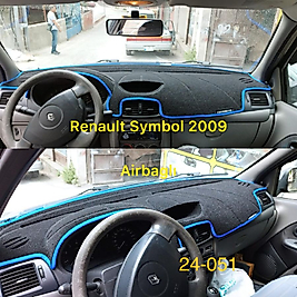 Renault Symbol Airbağlı Konsol Torpido 3D Koruma