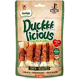 Dentalight Kalsiyum Kemik Ördek Etli Köpek Ödülü 70 Gr