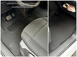 Citroen Berlingo Kapalı Kasa 2018+ Akıllı Premium Eva Oto Paspas (Aksesuarlar Fiyata Dahil Değildir)