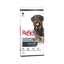 Reflex Kuzu Etli ve Pirinçli Yetişkin Köpek Maması (10 kg)