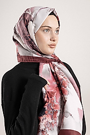 FLOOR İPEK ŞAL EL DİKİŞİ DESEN-1