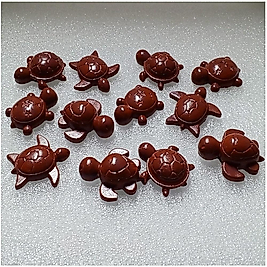 ( 12 X ADET ) 1 SET CONCEPT TURTLE FAMILY SEHPA & TV ÜNİTESİ SÜSÜ KIRMIZI