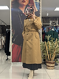 JUKİ MODA TRENÇ -CAMEL