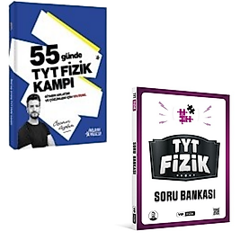 Özcan Aykın 55 Günde TYT Fizik Kampı ve VİP Fizik Soru Bankası 2026 Kr akademi