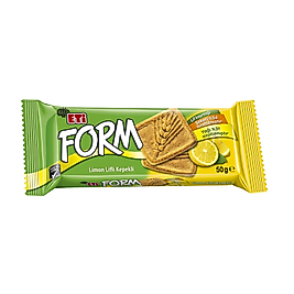 Eti Form Limon Lifli Kepekli Bisküvi 50 g