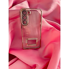 Samsung Galaxy S23 Plus Lens Korumalı Telefon Kılıfı Rose Gold