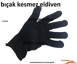 BIÇAK KESMEZ ELDİVEN KURBAN BIÇAK ELDİVENİ KORUMALI KESİM ELDİVENİ