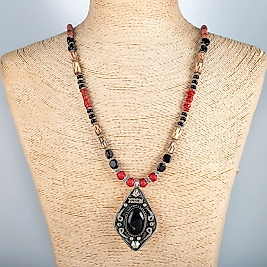 Etnik Doğal Taş Kolye