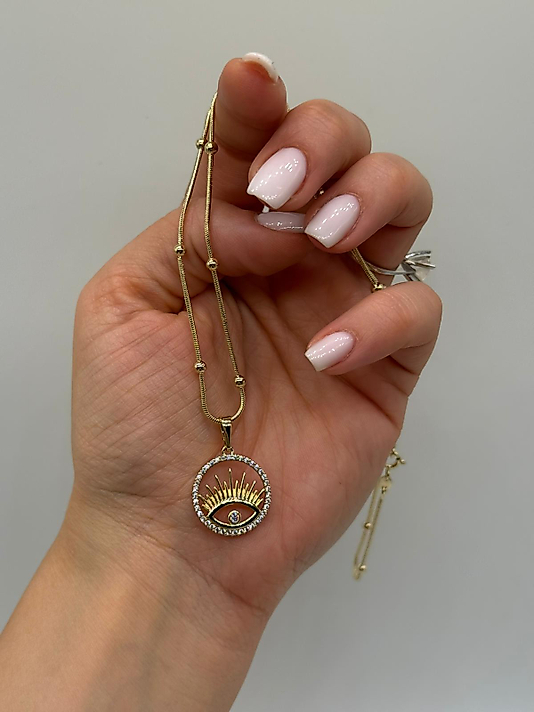 Xuping 14K Altın Kaplama Kolye